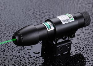 Compact Tactical Green Laser Sight w/ Barrel Mounts & 20mm Rail Mounts Hunting