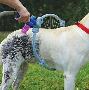 Detergente per il bagno di cani e gatti per animali domestici Kit di attrezzi per doccia a 360 gradi Pulizia del cane Spruzzatori per il bagno di lavaggio Forniture per animali domestici