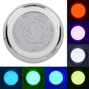 Material de parede de aço inoxidável cor RGB 54 W 432 pcs levou piscina luzes led Pond Fountain Underwater IP68 À Prova D 'Água lâmpada