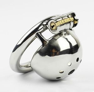 Super Small Male Bondage Chastity Devices Stainless Steel Cock Cage Sm Fetish Bdsm Sex Toys Hot Selling