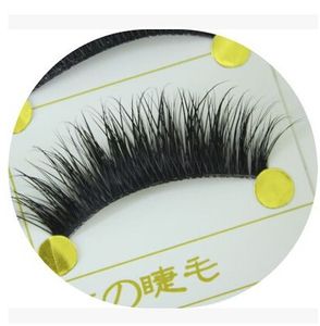 Toptan-5 pairs Makyaj Handmad Doğal Moda Yanlış Eyelashes Yumuşak uzun Göz Kirpik Kozmetik Ücretsiz kargo