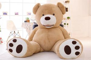Wholesale valentines day giant teddy bears for sale - Group buy 340CM INCH giant teddy bears Giant Big Plush Teddy Bear Valentines Day Brown Huge Teddy Bear