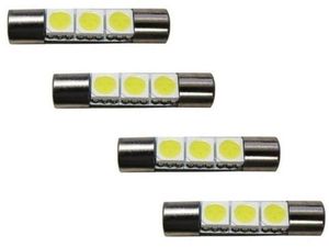 Aydınlatma Süper Beyaz 29mm 5050 3SMD LED Festoon Dome Harita Işık Paneli Ampul 211-2 578 569