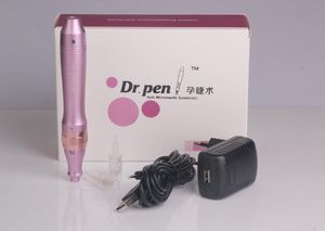 M7-C purple Dr. Pen Derma Pen Auto Micro needle System Adjustable Needle Lengths Electric DermaPen Stamp forCiliary operation 10pcs/lot DHL