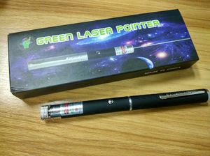 Melhor ponteiro laser verde 2 em 1 padrão de tampa de estrela 532nm 5mw Caneta Laser Pointer Verde Com Cabeça de estrela Luz de caleidoscópio a laser com pacote DHL