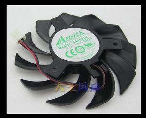 Original EVEA Onda graphics card cooling fan APISTEK GA81S2U -NNTB DC12V 0.38A diameter 75mm Pitch 40MM