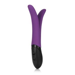 Fioletowy wodoodporny wibrator dildo g-punkt multispeed masażer zabawki seks zabawka dla dorosłych #r28