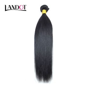 ペルーのマレーシアのインドのブラジルの絹のようなストレートバージンの人間の髪の毛織り束未処理の8aレミーの髪の伸びが自然な色染め可能