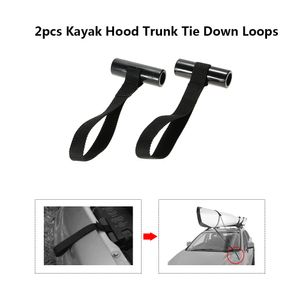 Hot New Kayak Canoe Hood Trunk Tie Down Loops Nylon Webbing Transport Marine Boat Kayak HOOK D532