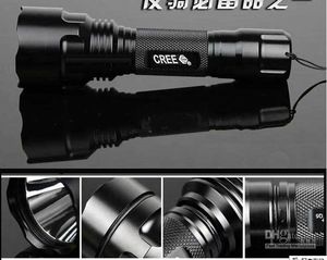 Wholesale ultrafire cree t6 flashlight for sale - Group buy UltraFire C8 T6 Lm CREE XM L LED Flashlight lamp bulb spotlight C8T6 x18650 battery and charger