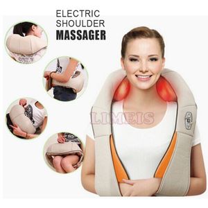 2016 U shape electric shoulder massager back neck multifunction vibrator massage machine muscle stimulator massage pillow