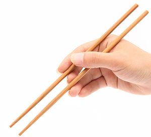 10 par / naturalny Home Health Bamboo Chopsticks bez lakieru Wax Carbide Chopstick Restauracja Dining Room Hotel Hotel Guest używa pałeczki