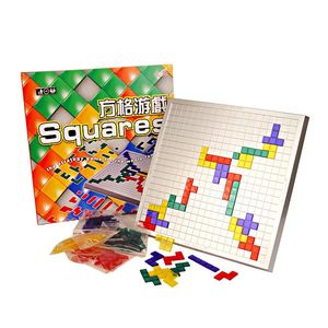Wholesale tetris free resale online - Children s puzzle Board Games Toys Tetris Chess Gladiator Four Edition