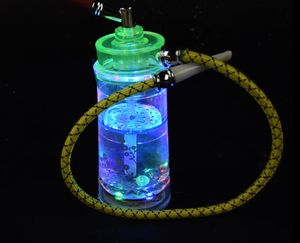 Double-layer filter acrylic hookah, color, style random delivery,   Water pipes, glass bongs, glass Hookahs, smoking pipe