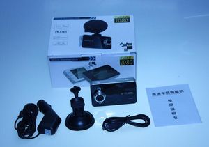 Samochód DVR K6000 1080P Full HD LED Night Recorder Dashboard Vision Vecidy Camera DashCam Carcam Rejestracyjny Video Rejestrator DVR 10 sztuk