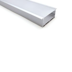 100 x 1 m Sätze/Los. Neu entwickelte LED-Profile aus Aluminium und 90 mm breiter LED-Kanal aus Aluminium im T-Stil für Decken- oder Wandleuchten