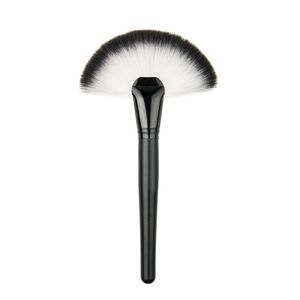 Maquiagem suave port￡til Bush Bush Bush Powor Foundation Make Up Tool Big Fan Cosmetics Brushs