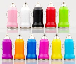 Mini Single USB Car Charger Adapter Bulle 1A for Samsung Galaxy S7 S6 S5 Note iPhone 7 6 5 Nokia HTC One 300pcs/lot