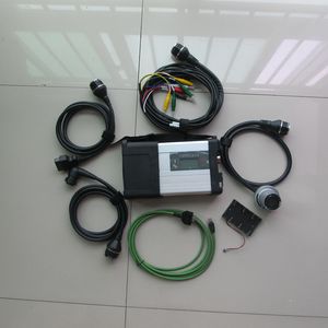MB Star Automotive Diagnostic Tool C5 utan HDD -bilar och lastbilar Skannerkablar Full Kit