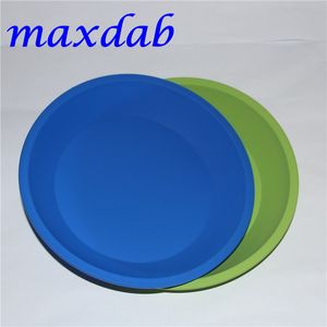 Silicone tray jar Deep Dish Round Pan bar 8" friendly Non Stick Silicon Container Concentrate Oil BHO
