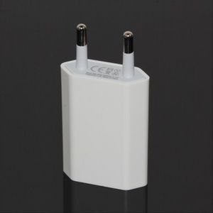 EU-Wandladegerät, beste Qualität, echtes 5 V/1 A, für iPhone, Samsung, Mobiltelefon, universelles Reiseladegerät, 100 Stück pro Stück