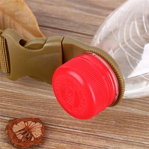 EDC New Outdoor military Nylon Webbing Buckle Hook Water Bottle Holder Clip EDC Climb Carabiner Belt Backpack Hanger Camp