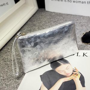 Sequins Coin Purses Fashion Patent leather Crocodile Shoulder Bags Long Small PU Leather Lady Messenger Bags Casual Clutch Wallet