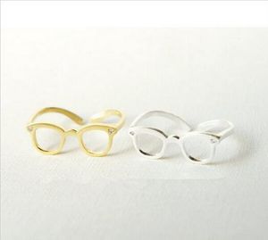 Neue Modeschmuck Punk-Brille Design Fingerringe für Frauen Ladies039s Whole5420816