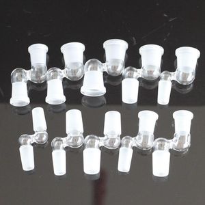 in stock 90 degree glass drop down adapter smoking accessories female male 14mm 18mm to 14mm 18mm female male fast