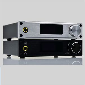 Freeshiping XMOS Alientek D8 80W * 2 MINI HIFI Stereo Audio Digital Headphone Amplifier Coaxial / Optical / USB DAC Class D Amplifier + Strömförsörjning