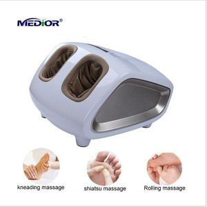 Electric Anti-stress Foot Massager Vibrator Machine Infrared Heating Therapy Health Care Device New