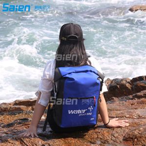 Outdoor Bags 25L - Dry Backpack is Guaranteed Waterproof / Wear it as a Waterproofs Backpacks or Over the Shoulder for Kayaking, Hiking