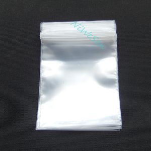10 cm stks partij doorschijnend poly ethyleen zak clear ziplock PE plastic zakken hersluitbare rits gift speelgoed verpakking pouch earing zak