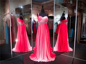 One Shoulder Ombre Red Prom Dress Hand Beading Waistline Ruched Evening Dress Lace up Zipper Customized Pageant Dresses