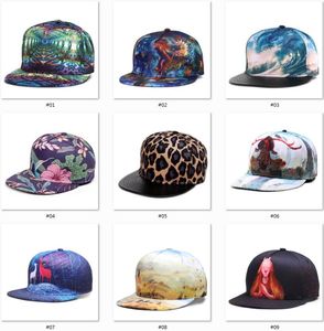 3D-Thermotransfer, 34 Stile, Papa-Hüte, Baseball-Mütze, Snapbacks, Sport, Fußball, Snap-Back-Hüte, Damen- und Herren-Flachkappen, Hip-Hop-Caps