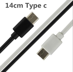 14CM KURZES USBC Typ C USB Kabel Für Samsung S8 S10 S9 Plus Huawei P30 Pro Rollenmaschinenlinie Typc Kabel Telefon schnelle Ladung USB C Kabel für Xiaomi USBC Kabel