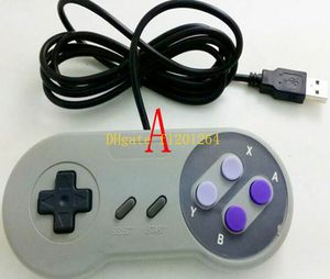 30 adet / grup Hızlı kargo Toptan Mükemmel Süper SF SNES Windows Denetleyicisi USB Gamepad Joypad USB joypad