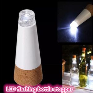 Mode vinkork ljus tomt flaska plugg vinflaskor Julljus uppladdningsbar USB-flasklampa LED flaska stoppare ons 449