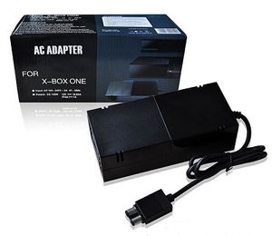 AC Power Supply Adapter för Xbox One 360 ​​Slim Game Console Erble Adapter med kabelkabel US EU-kontakt