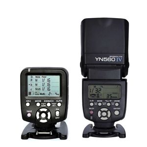 Yongnuo فلاش YN560 IV Speedlite مع الناشر الأبيض + YN560-TX 2.4G اللاسلكية المشغل كونتولر لكاميرا DSLR كانون نيكون