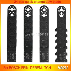 24 pcs kit oscillating tool saw blades for renovator tools as Fein multimaster,TCH,Dremel,with export quality,free shipping