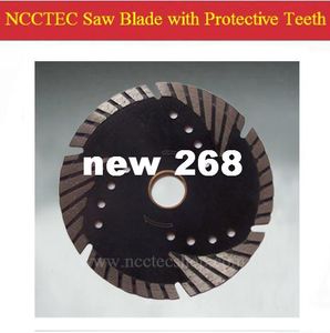 4'' Diamond saw blade with protective teeth ( 5 pcs per package) FREE shipping | 105mm DRY cutting disk for cut marble granite