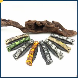 Promoção Direct 8 estilos Ghillie Pocket Folding Blade Faca de frutas ABS Handle Facas Mini facas de sobrevivência