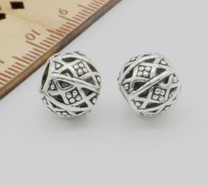 Free 100Pcs Tibetan Silver alloy figure Spacers Beads Fit Jewelry Making 9x11mm