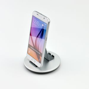 2 in Metal Docking Station Stand Holder Universal Dock Sync Charging Micro USB P for IOS or Android mobile phone tablets