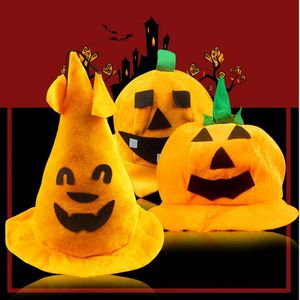 Costumi di Halloween Cappello di zucca Cosplay Giallo Masquerade Gioco Party Dancer Stage Performing Costume Puntelli Festival Gift