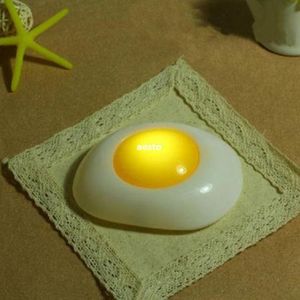 Heiße Kreative Nette Pochiertes Ei Nachtlicht LED Energie Spar Lampe Nacht Lampe #B591