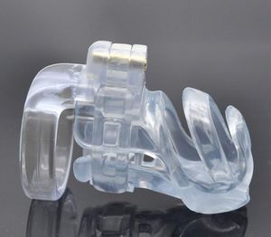 Короткие разрез мужской целомудрийный пояс петух клетки-устройства игрушки с 4 кольца пениса для мужчин СМ фетиш секс продукта