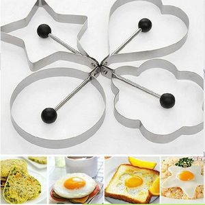 Stainless Steel Fried Egg Shaper Ring Pancake Mould Mold Cooking Kitchen Tools #R91