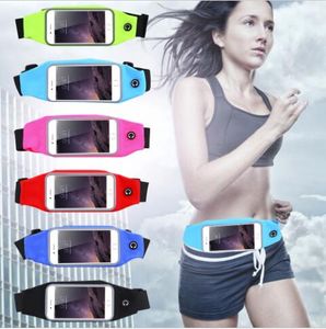 Gym Waist Bag Waterproof Sport Case For iPhone x 8 5s 6 6S 7 Plus Samsung Galaxy S5 S6 s7 edge s8 note8 Running Wallet Mobile Phone